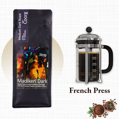 Medikeri Dark Coffee (Arabica and  Robusta  Blend )
