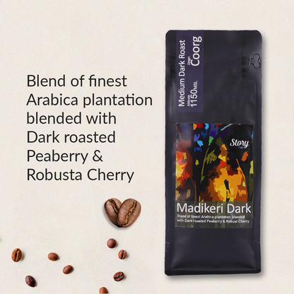 Medikeri Dark Coffee (Arabica and  Robusta  Blend )